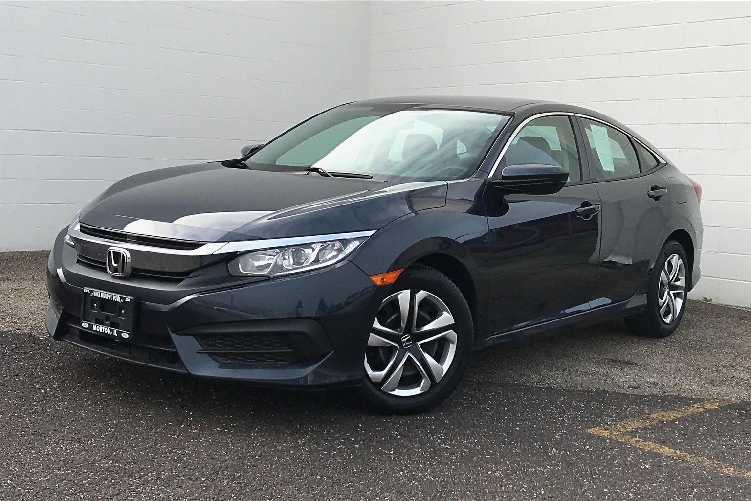 Pre-Owned 2016 Honda Civic LX 4D Sedan in Morton #044286 | Mike Murphy Ford