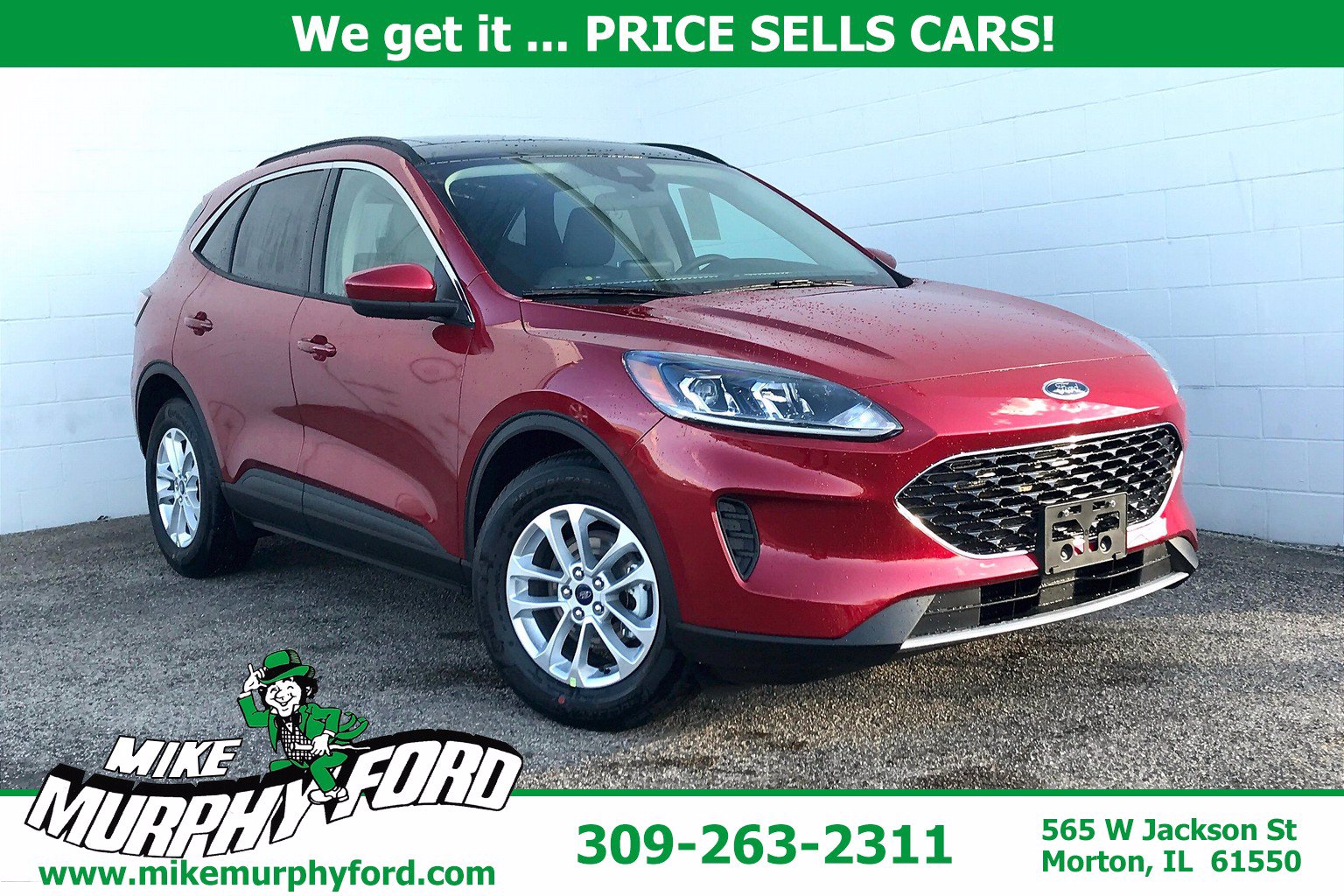 New 2020 Ford Escape SE 4D Sport Utility in Morton #B22810 | Mike