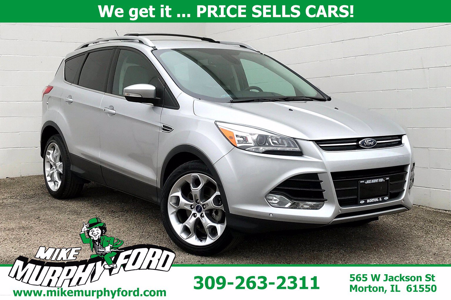 Pre-Owned 2015 Ford Escape 4WD 4dr Titanium 4D Sport Utility In Morton ...