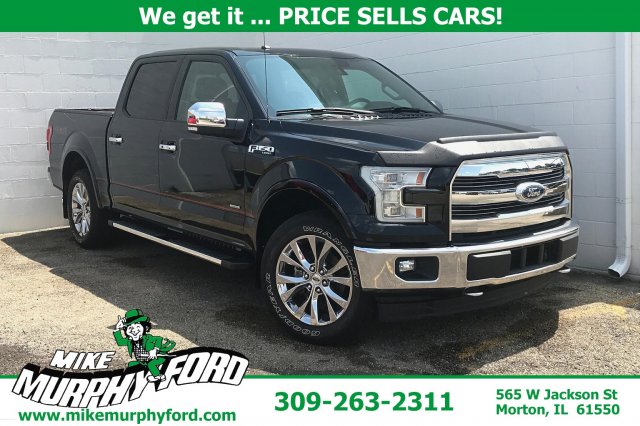 Pre-Owned 2017 Ford F-150 Lariat 4WD SuperCrew 5.5' Box Crew Cab Pickup