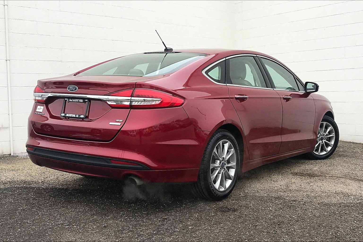 Pre-Owned 2017 Ford Fusion SE FWD 4D Sedan in Morton #412208 | Mike ...