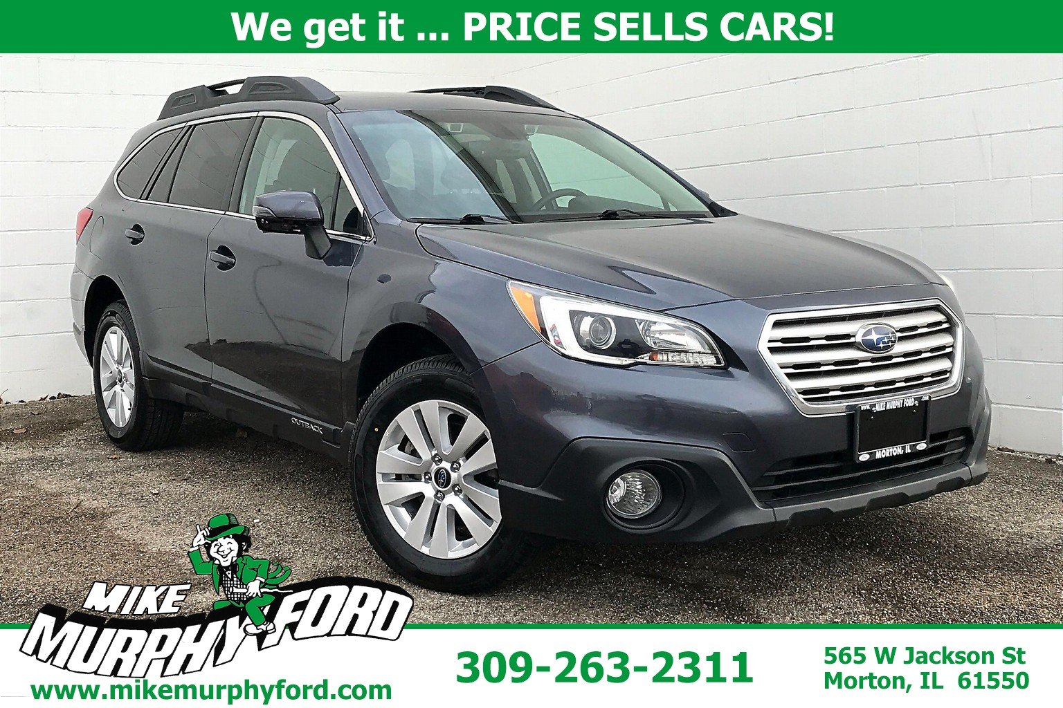 PreOwned 2017 Subaru Outback 2.5i 4D Sport Utility in