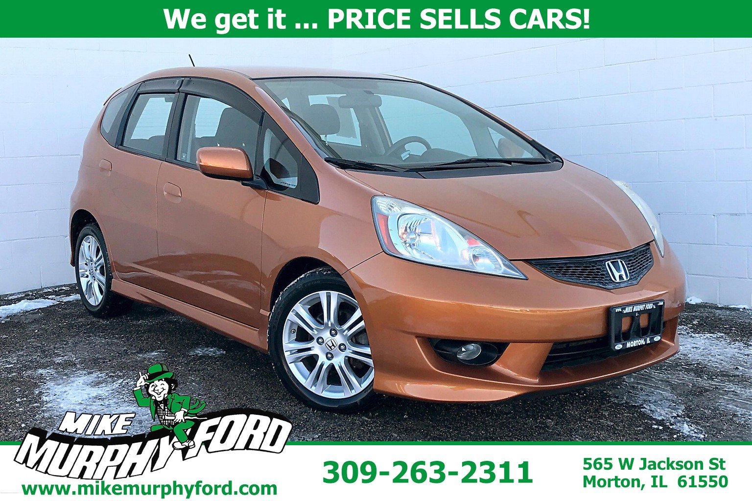 Pre-Owned 2010 Honda Fit Sport 4D Hatchback in Morton ...